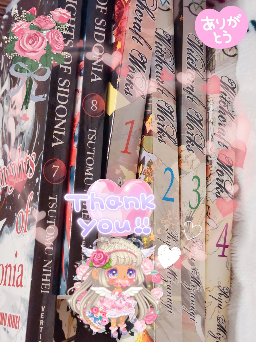 r_rose93's tweet photo. @MangaAlerts bought some manga secondhand this time! 2 more volumes of my fave scifi series and 4 volumes of a series that's been difficult for me to find 🫣🫶✨️ https://t.co/mNRGOnIdFd