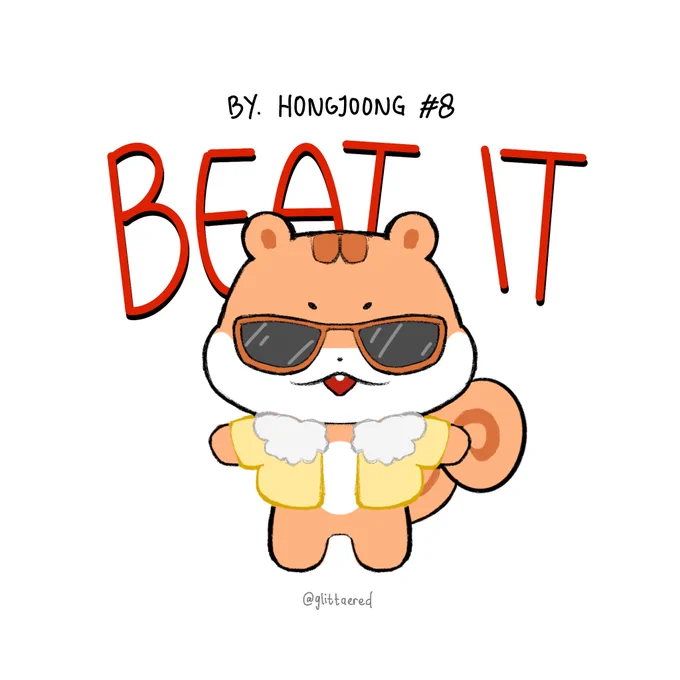 BEAT ITBY HONGJOONG #8#HONGJOONG_BeatIt #BYHONGJOONG_Fin #홍중 #HONGJOONG #ATEEZfanart 