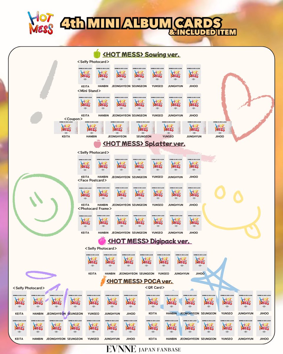 ★非売品◆サインCD◆EVNNE◆HOT MESS◆ショーケース ☆非売品◇サインCD◇EVNNE◇HOT MESS◇ショーケース RockHyeon