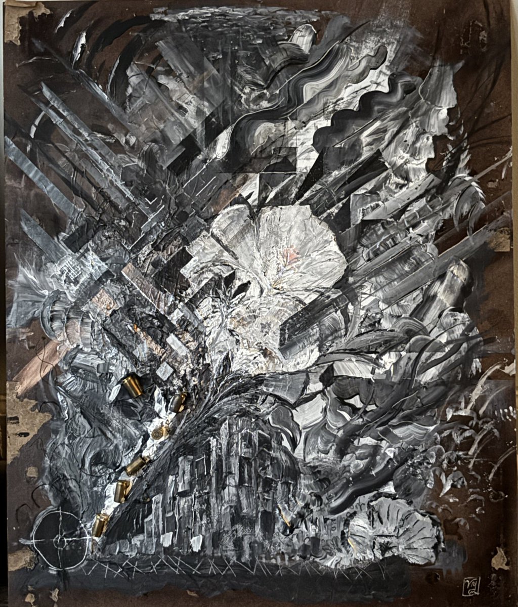 vynfred (@vynfred) on Twitter photo Made this for a friend who was a sniper in the Iraq war, if you look closely, there are shell casings embedded in the peace. Made this for a friend who was a sniper in the Iraq war, if you look closely, there are shell casings embedded in the peace.