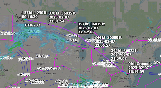 Andyyyyrrrr's tweet image. #GTI8202 Due into RAF Fairford #EGVA Tomorrow from Minot Air Force Base #KMIB with Maintenance and Ground Crew to Support the Upcoming #BTF 25-2. #B52
Looking Likely the BTF Will be Starting Early Next Week.
Scheduled Arrival for Around 1115L.
#5Y8202 Tail : #N662GT