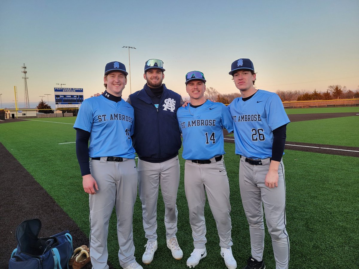 St. Ambrose University Baseball tweet media