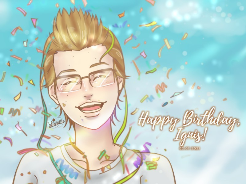 TB: Happy birthday, dearest Ignis! 🎉