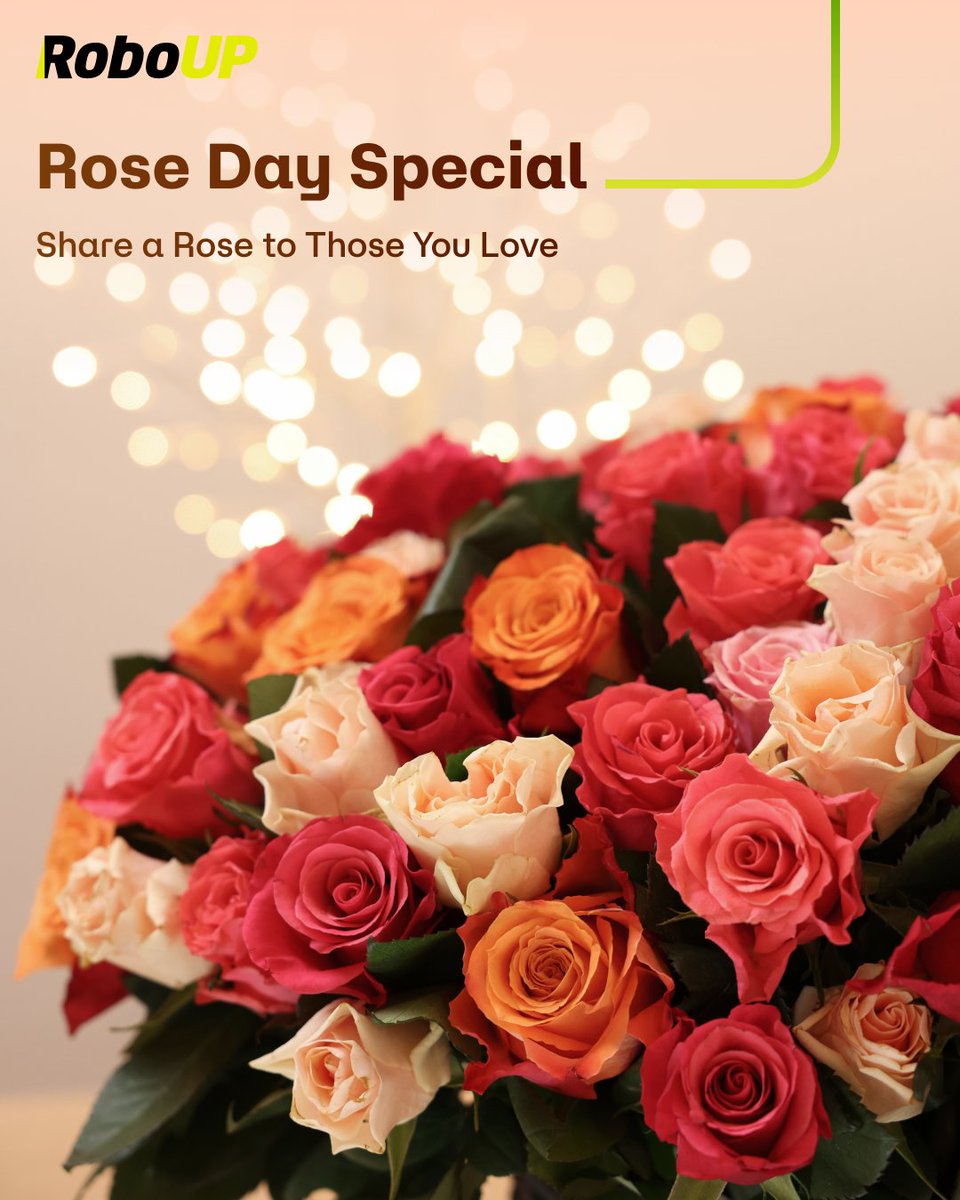 iRoboUP's tweet photo. It’s Rose Day! Express your emotions with these meaningful selections:

❤️ Red Roses: Love &amp; Romance
🌸 Pink Roses: Gratitude &amp; Elegance
🤍 White Roses: Purity &amp; New Beginnings
🌞 Yellow Roses: Friendship &amp; Joy

Which rose will you choose to share today?

#RoboUP #RoseDay https://t.co/nsMgwyr2Ag