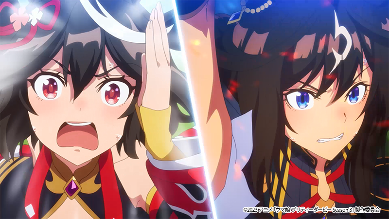 uma_musu_anime's tweet image. 【ご視聴ありがとうございました!】
テレビ東京系列6局ネットでの『ウマ娘 プリティーダービー Season 3』第5話再放送をご覧いただき、ありがとうございました!
第6話の放送は、2/15(土)9:30から!
お楽しみに!
#アニメウマ娘 #ウマ娘3期 #ウマ娘