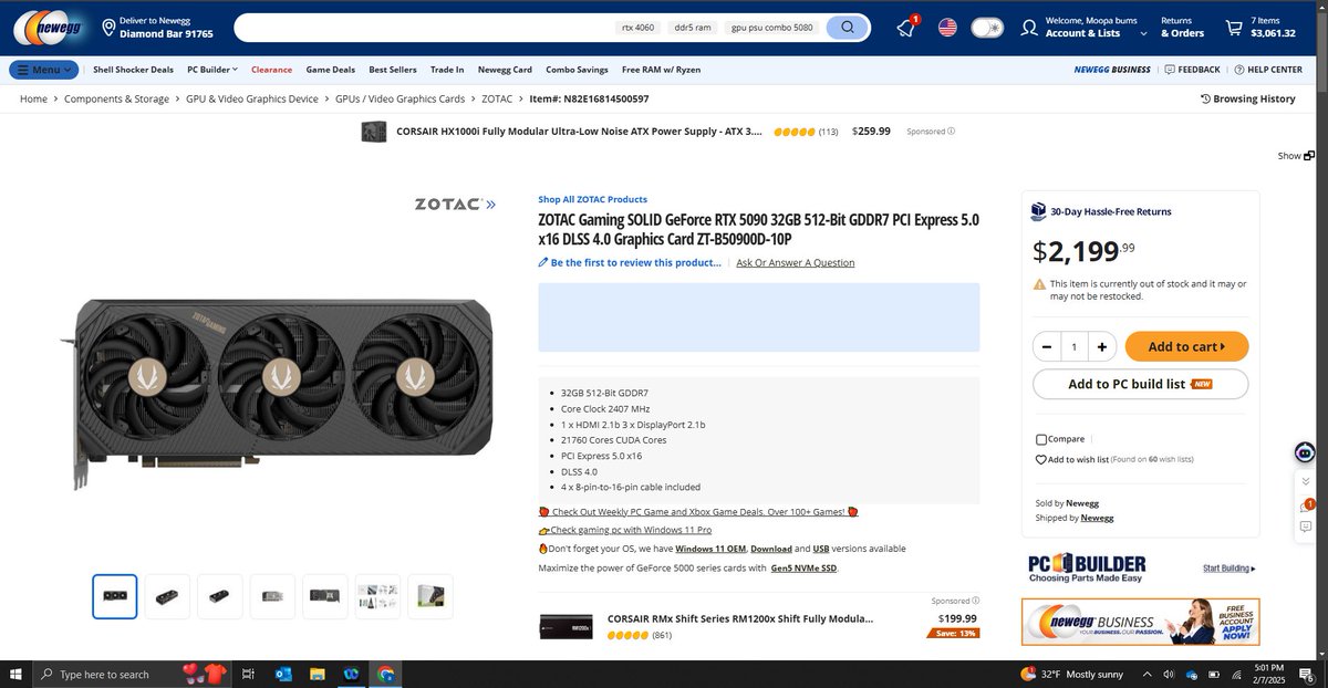 Newegg tweet media