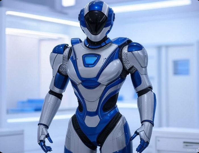 kul7ure's tweet image. The Nexus Exosuit open.substack.com/pub/realerinmi…… #NexusExoSuit #WearableTech #AugmentedMobility #Exoskeleton #HumanEnhancement #NeonLighting #FuturisticFashion #PerformanceEnhancement #InnovationInDesign #StrengthAmplified #TechWear #Cybernetics #SafetyInnovation