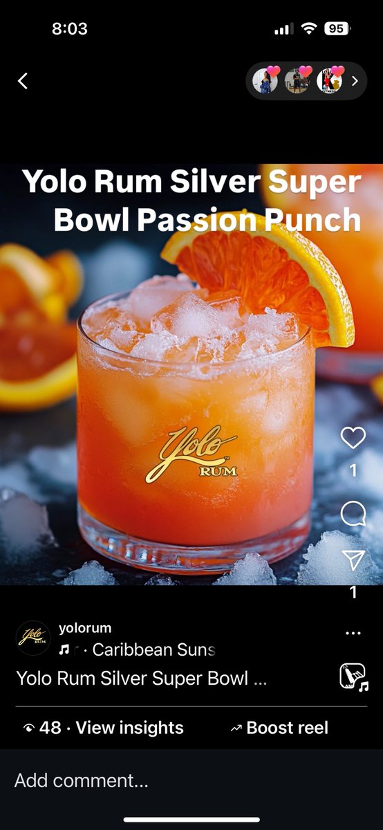 Yolo Rum Silver Super Bowl
Passion Punch
Ingredients
2 oz. Yolo Rum Silver
1 oz. fresh lemon juice
1 oz. fresh orange juice
3/4 oz. Monin Red Passion Fruit Syrup
11/2 oz. pineapple juice
2 dash(es) aromatic bitters top lemon-lime soda
Garnish: Pineapple leaves, Lime wheel