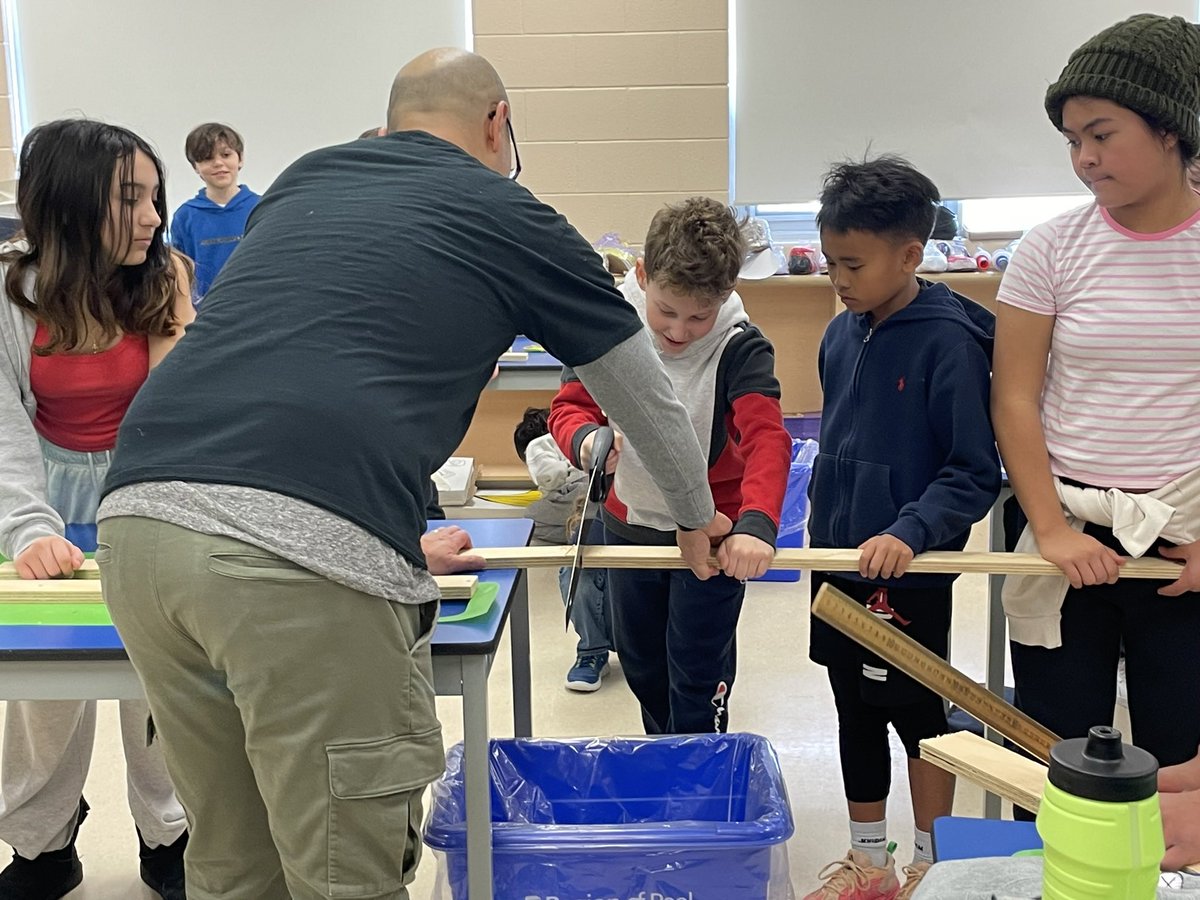 StAlphonsaDP's tweet photo. When you’re called to #QREW room to supervise construction of sleds that will be used for Carnaval & then get to test out the almost finished product at the end of the day. Such a great opportunity to practice math & science thinking while learning new skills & having fun too!! https://t.co/PIyLQJXBTa