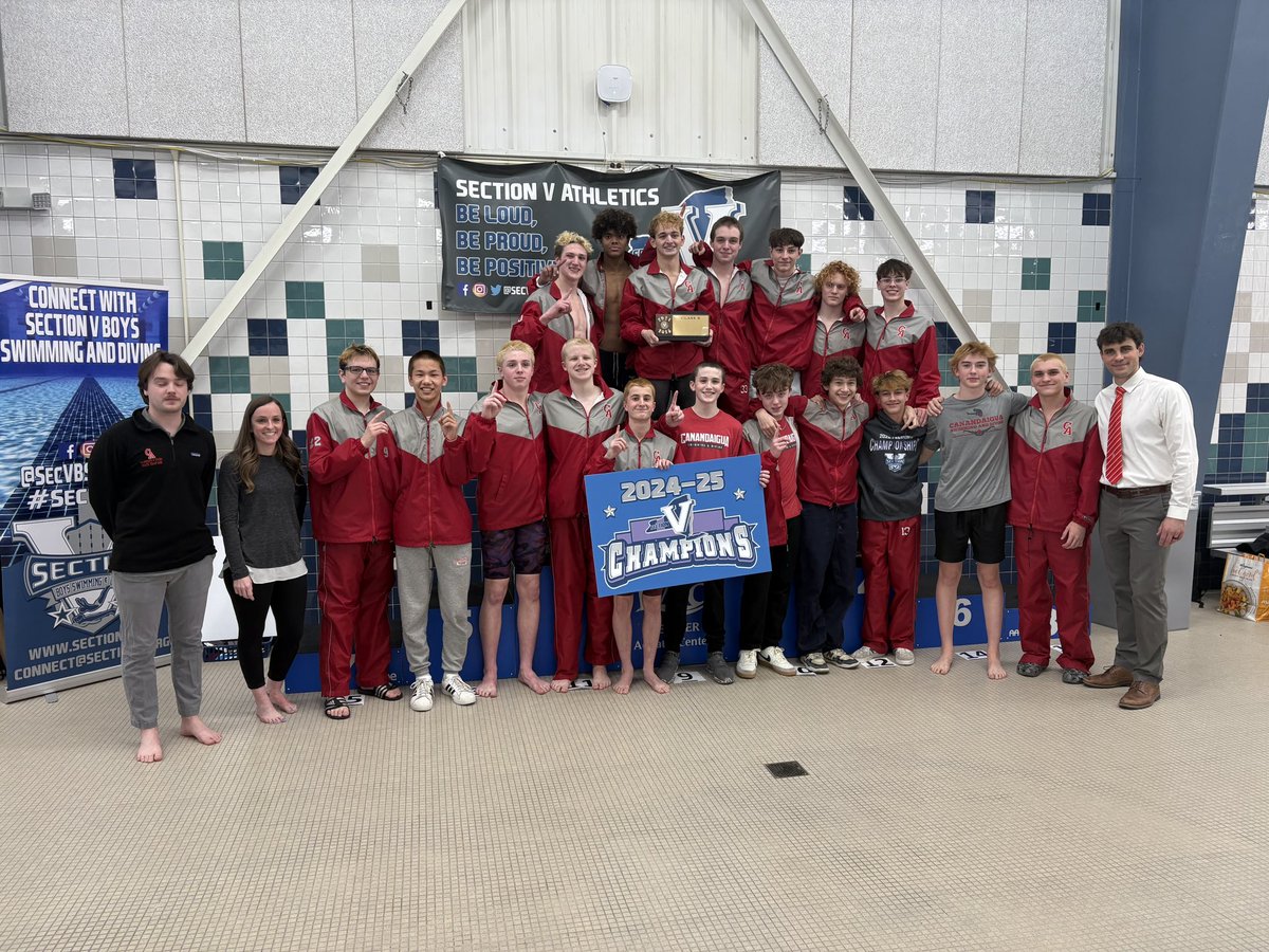 Section V Class B Champions! 
Canandaigua Academy!
#CanandaiguaProud