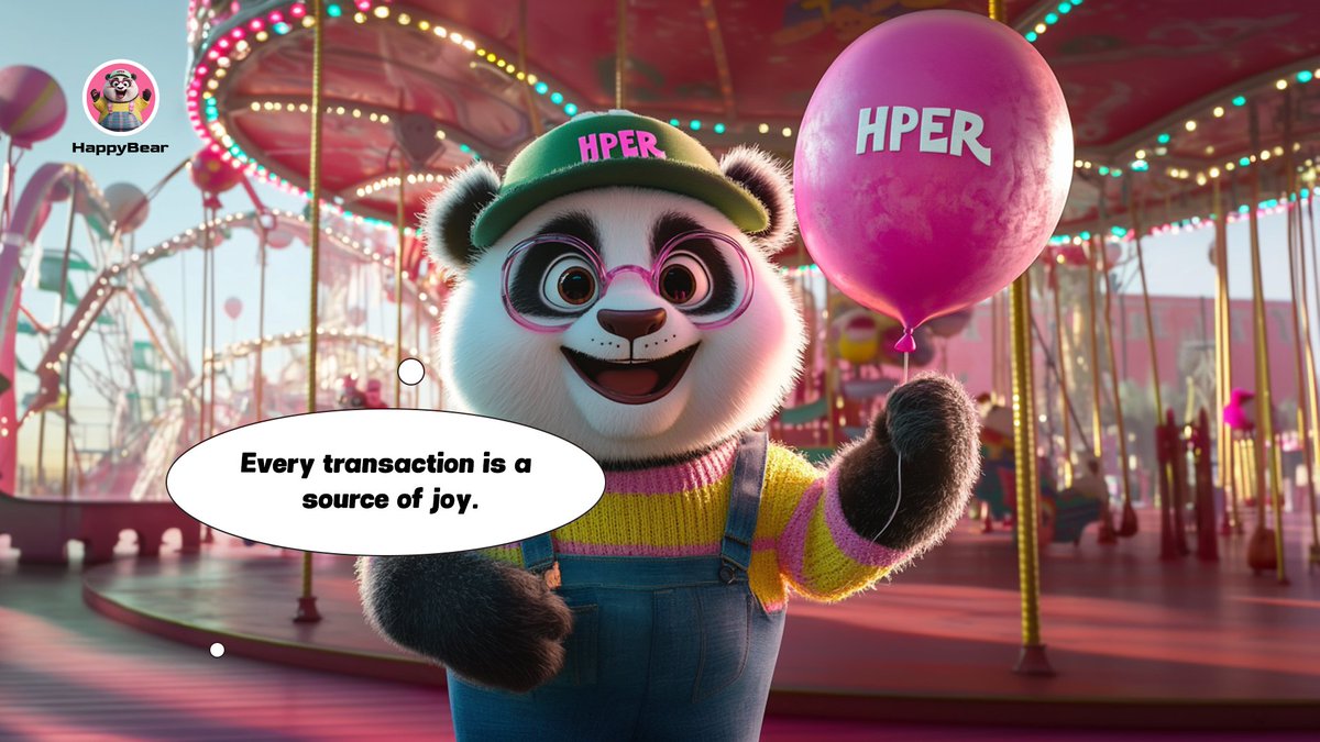 Happy_Bear_HPER's tweet photo. 💫 Imagine a world where everything in crypto is filled with joy and surprises! HPER tokens take you through the digital forest 🌲, unlocking your crypto adventure. Every transaction is a joy 🎉
#HPER #Happiness #CryptoEagle https://t.co/NkW5Lp4kag