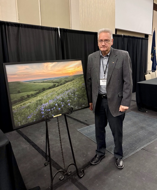 whfick's tweet photo. Honored to receive the Kansas Conservation Champion Award at the Kansas Natural Resources Conference held in Manhattan, KS. https://t.co/2V1ZljNY4j