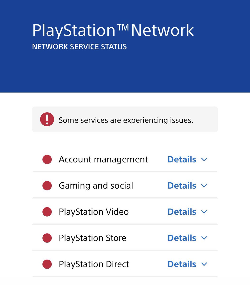FearedBuck's tweet photo. PlayStation Network is currently down. https://t.co/SypvlfRngt