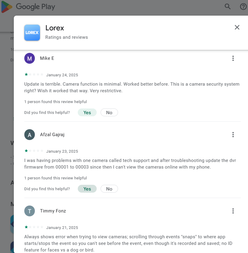 [GooglePlay-QualityRev#119235](*)(The most trashy app?) Lorex or Garbage{(9.2)((What is AI)) If AI had continued to develop uninterruptedly until now, it might have predicted that former President Clinton ...color" human body revolution again.}(Overall => Garbage-Product)272426