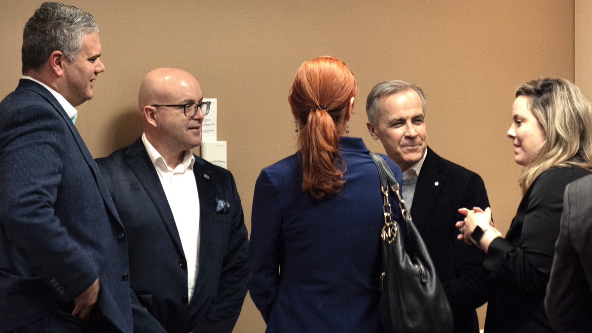 MarkJCarney's tweet image. QSL is a major player in the supply chains that run through Québec, Canada, and North America.

Today, I met with their team to talk tariffs, trade, infrastructure—and how we can build the strongest economy in the G7.