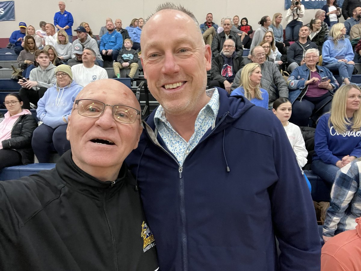 Borgia Hoops Legend Ben Kandlbinder in the house tonight at St. Dominic!