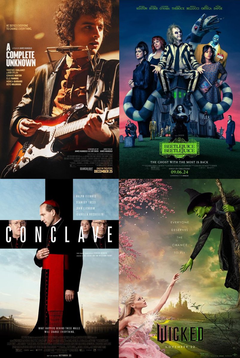 2024 Set Decorators Society of America Winners #2024MovieAwards #SDSA #SDSAAwards #OfficialSDSA #ACompleteUnknown #BeetlejuiceBeetlejuice #Conclave #Wicked fantasymovieawards.com/latest-awards/…