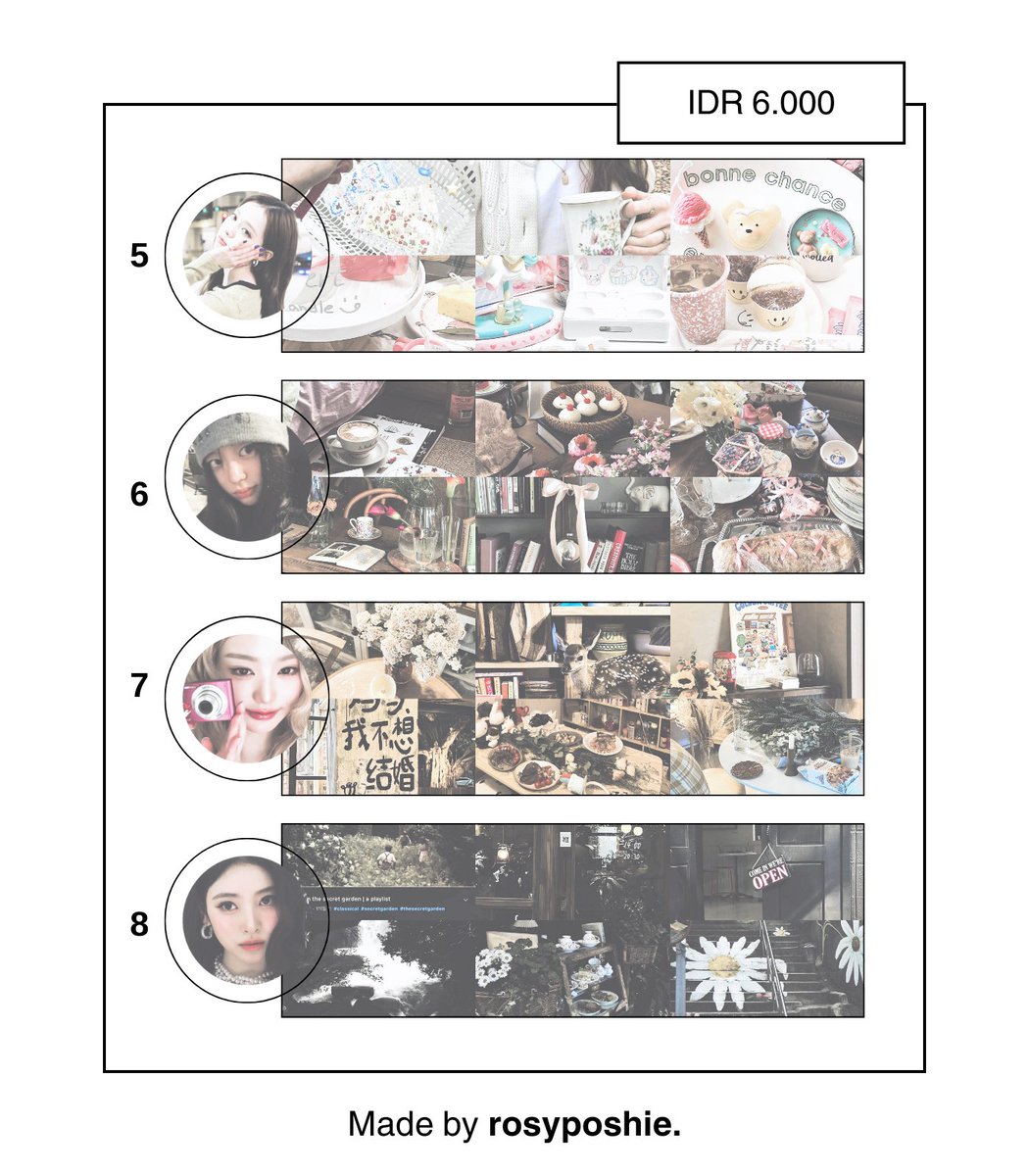 retweets are very appreciated! 🤍

hi! aku ada layout ready stock moodboard gg. pricenya boleh cek di alt yaa! each dapat ava jpng <3 aku juga open by req (+500)!

#zonauang #zonaba