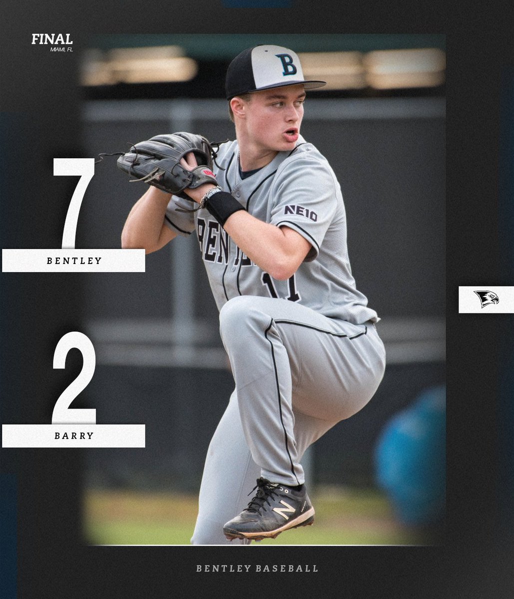 starting off the baseball season with a win in Miami!