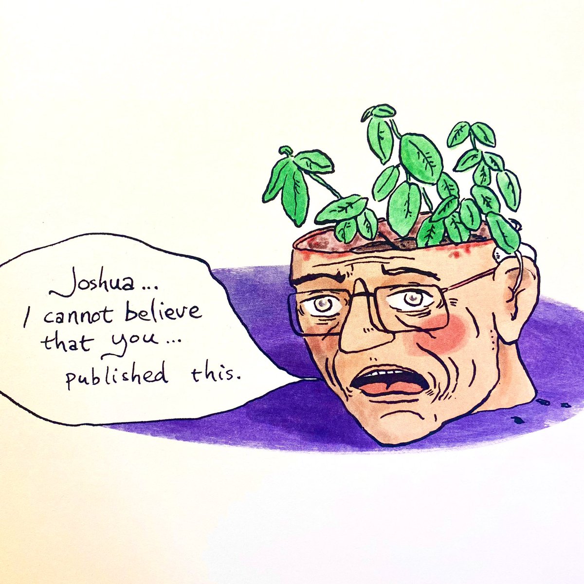 I made a book last year. It has some jokes in it that I’m quite chuffed with … this is the punchline to one of them … I totally made my dad a joke. 
‘The Islands Where We Left Our Ancestors’