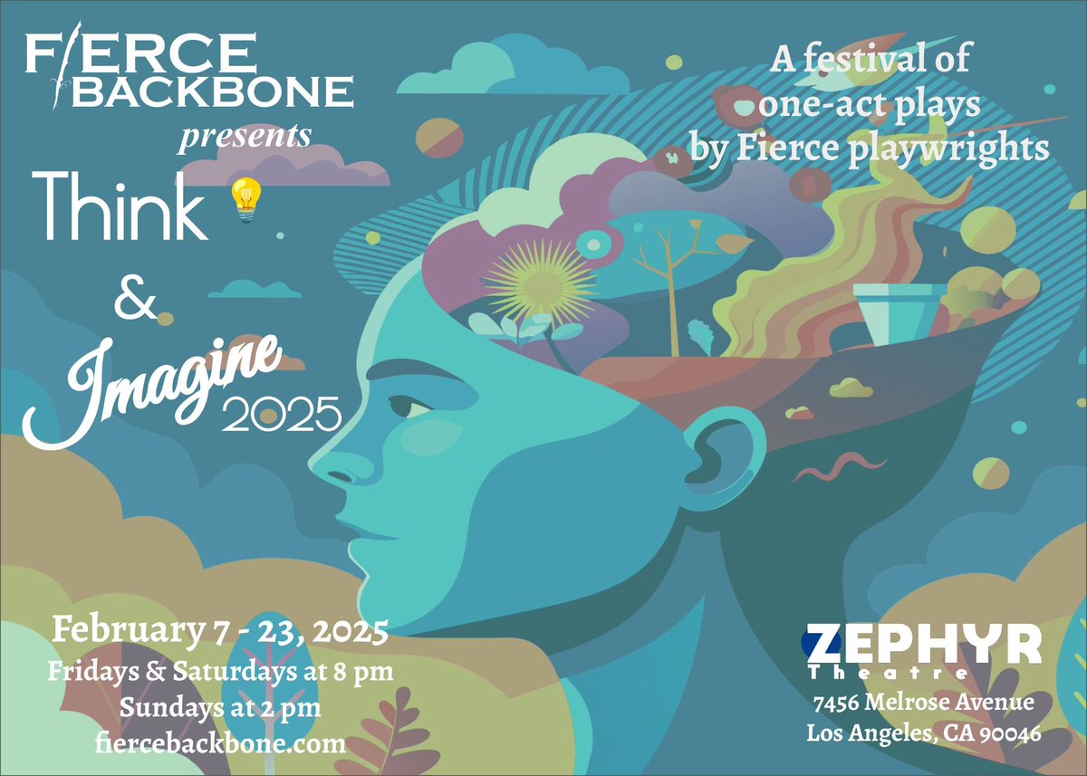 I'm in a new series of one-acts spread across 3 shows. I'm in Group 2, opening tomorrow night!

Sat, 8th Feb at 8 pm 
Fri, 14th Feb at 8 pm 
Sun, 23rd Feb at 2 pm

Location: Zephyr Theatre, 7456 Melrose Avenue
zephyrtheatre.com/location

Tickets: zeffy.com/en-US/ticketin…