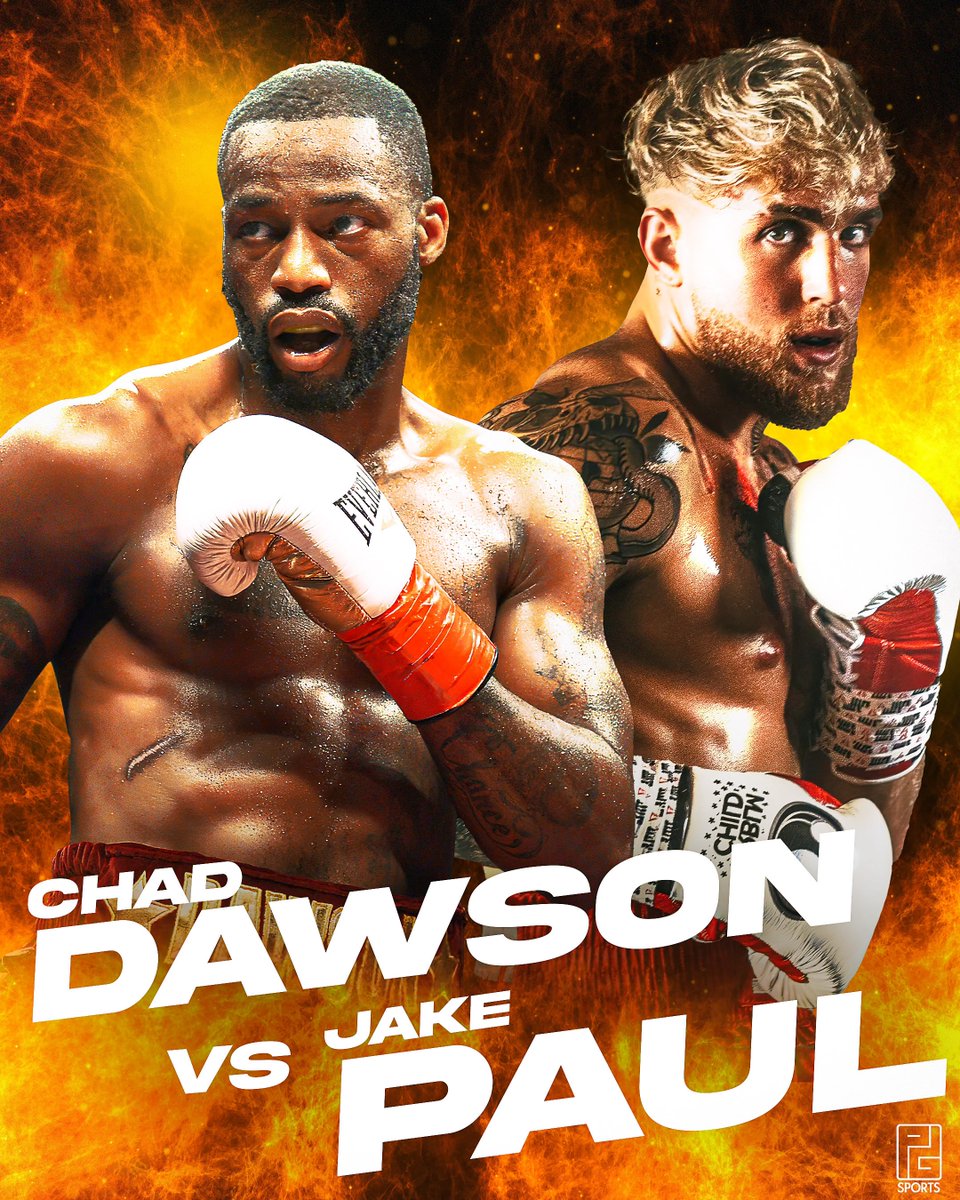 PG Sports (@pgsports) on Twitter photo CHAD DAWSON vs JAKE PAUL ๐ฅ๐ฅ
WHY NOT?
<a href="/OfficialBadChad/">Chad Dawson</a> <a href="/jakepaul/">Jake Paul</a>
<a href="/MostVpromotions/">Most Valuable Promotions</a> @BAVAFASports CHAD DAWSON vs JAKE PAUL ๐ฅ๐ฅ
WHY NOT?
<a href="/OfficialBadChad/">Chad Dawson</a> <a href="/jakepaul/">Jake Paul</a>
<a href="/MostVpromotions/">Most Valuable Promotions</a> @BAVAFASports