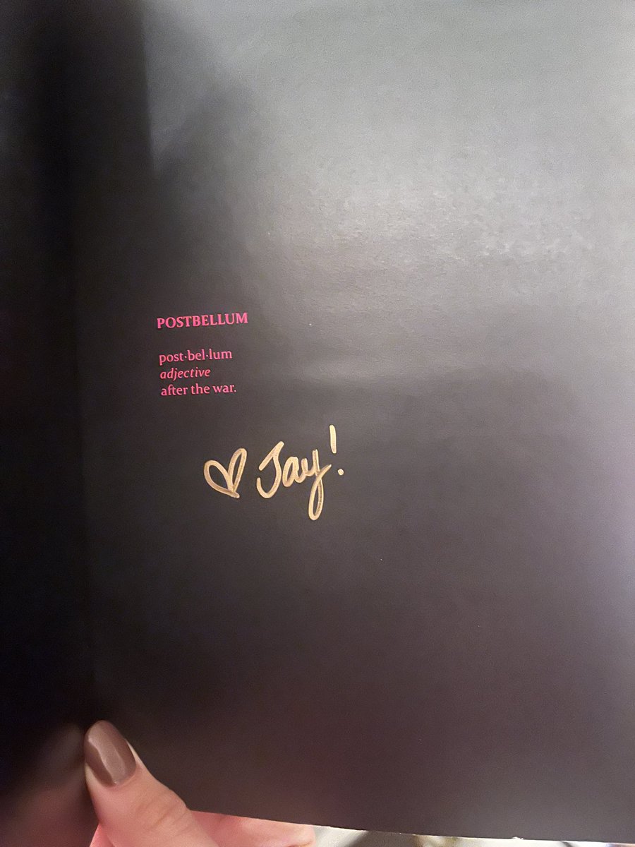 wolfckay🇻🇪🌱 (@wolfckay) on Twitter photo The highlight of my day was meeting <a href="/pineapplebreads/">jay ✦⁺ pineapplebread.bsky.social</a> today at megacon and it was a dream come true ✨ she even signed my postbellum, I could cry💞💞 The highlight of my day was meeting <a href="/pineapplebreads/">jay ✦⁺ pineapplebread.bsky.social</a> today at megacon and it was a dream come true ✨ she even signed my postbellum, I could cry💞💞