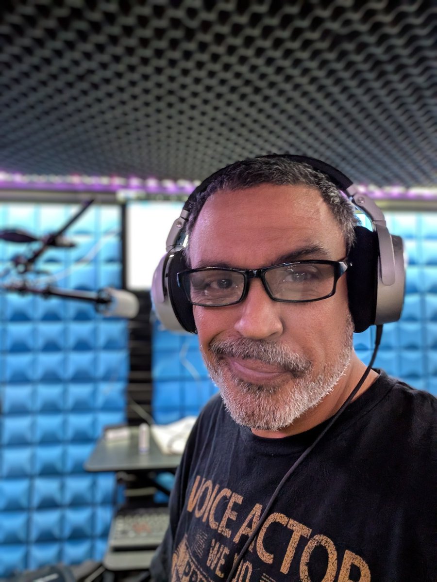 Good to be back! Let's go!

#iamavoiceactor