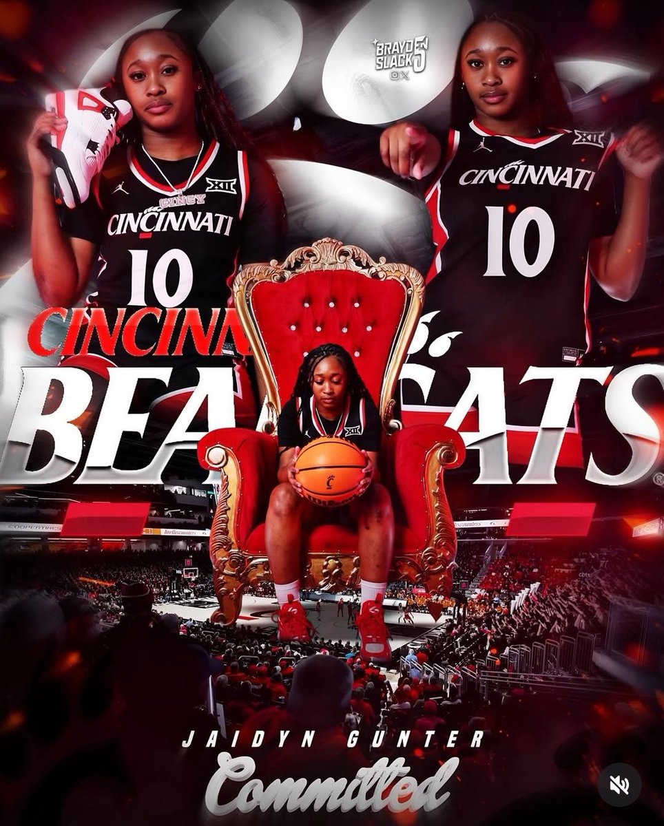 JaidynGunter's tweet image. #Committed #Sisterhood 
Go Bearcats!