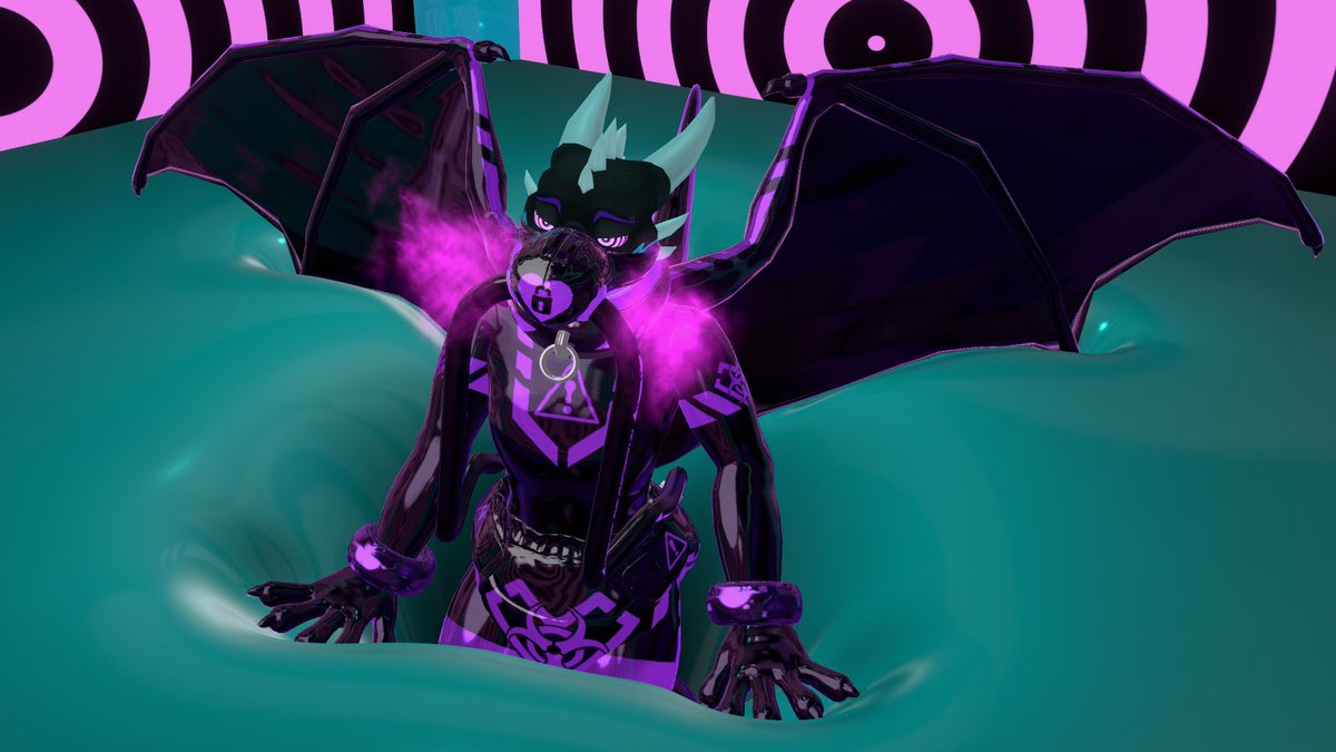 Where am I? Woke up sunken in here breathing pink gas that makes me feel funny~ 🥴