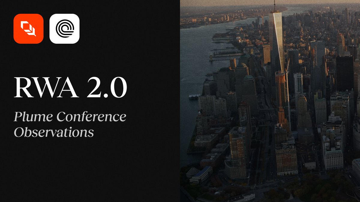 Iuri | Clock_Calls🕛 (@clock_calls) on Twitter photo <a href="/plumenetwork/">Plume - RWAfi Chain</a>
<a href="/RobinhoodApp/">Robinhood</a>
<a href="/OndoFinance/">Ondo Finance</a>
PlumeNetwork was at the Ondo Summit! We're super excited about how our vision aligns with the new Wall Street 2.0. Plume is like Robinhood 2.0, but focused on our community. With RWA 2.0, we're leading change together
#plumenetwork #RWAfi <a href="/plumenetwork/">Plume - RWAfi Chain</a>
<a href="/RobinhoodApp/">Robinhood</a>
<a href="/OndoFinance/">Ondo Finance</a>
PlumeNetwork was at the Ondo Summit! We're super excited about how our vision aligns with the new Wall Street 2.0. Plume is like Robinhood 2.0, but focused on our community. With RWA 2.0, we're leading change together
#plumenetwork #RWAfi
