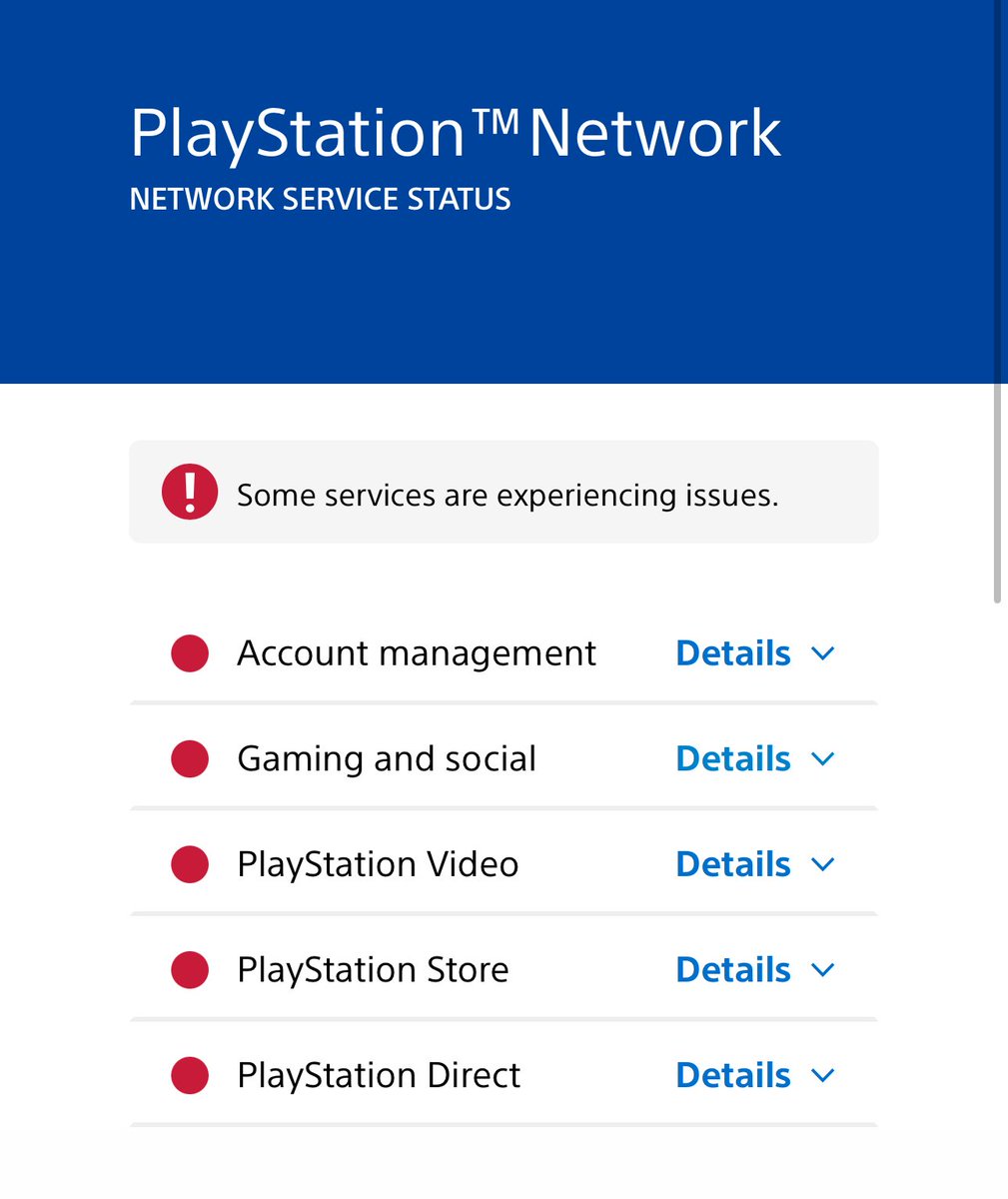 vitorpsarts's tweet photo. 🚨ATUALIZAÇÃO: PlayStation Network AINDA está off-line!

De RT caso você esteja com problema para acessar a PSN.

Nenhum update foi divulgado até agora. https://t.co/VDbptAbzEp