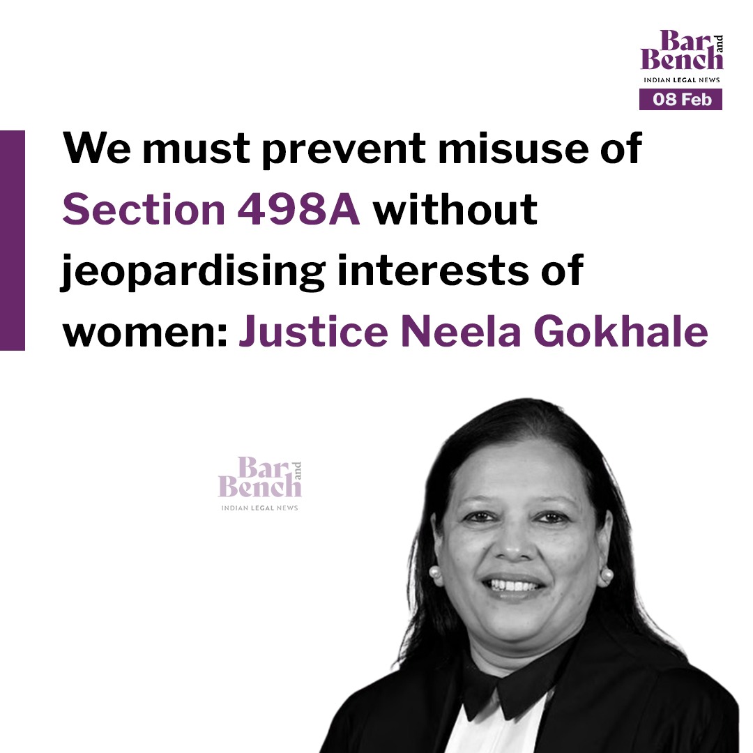 Female Judge on 498A