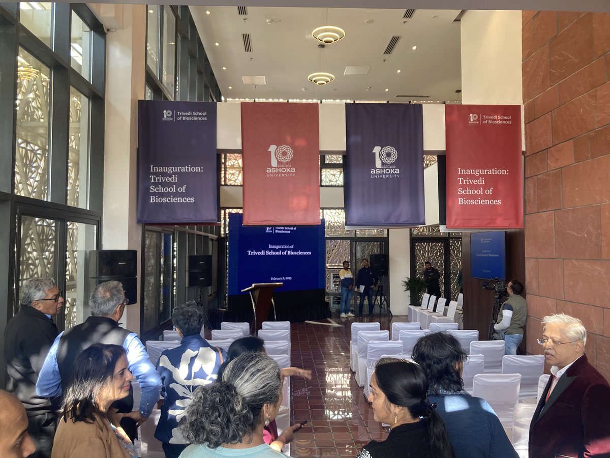 Anup Padmanabhan (@anups_11) on Twitter photo TSB begins its journey … today. <a href="/TSB_Ashoka/">Trivedi School of BioSciences, Ashoka University</a> <a href="/AshokaUniv/">Ashoka University</a> TSB begins its journey … today. <a href="/TSB_Ashoka/">Trivedi School of BioSciences, Ashoka University</a> <a href="/AshokaUniv/">Ashoka University</a>