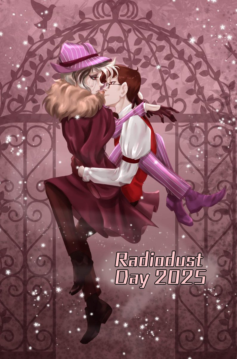 JazzShipping's tweet photo. 𝑯𝒂𝒑𝒑𝒚 𝑹𝒂𝒅𝒊𝒐𝒅𝒖𝒔𝒕 𝑫𝒂𝒚! 📻❤️🕸
𝑯𝒂𝒑𝒑𝒚 3𝒓𝒅 𝒂𝒏𝒏𝒊𝒗𝒆𝒓𝒔𝒂𝒓𝒚!💛🤎
❤️#Radiodust
🩷 #RadiodustDay
❤️ #RadiodustDay2025
─── ❖ ── ✦ ── ❖ ───
#DeerSpider #JazzShipping #Alastor #Angeldust #Alasthony #HazbinHotel #Radiomafia #Radioangel #Radiospider https://t.co/ERSPtVPHPn