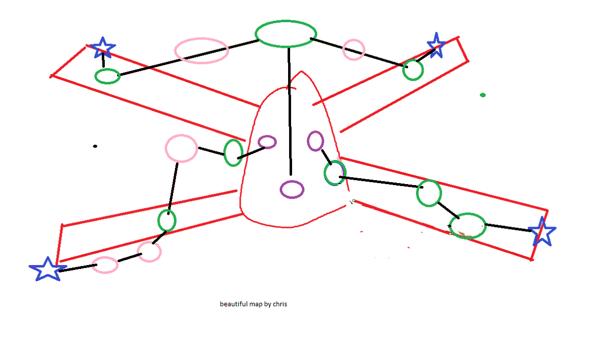 made a 1:1 map for first encounter