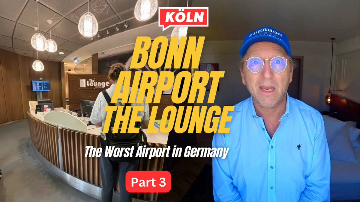 der_hon's tweet image. Worst Airport Germany (Cologne Bonn Airport Lounge) Lifetime Traveller #lifetimetraveller #colognegermany youtube.com/watch?v=stZ892…