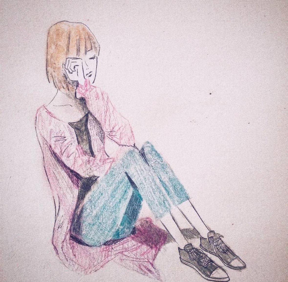 #illustration #artwork #イラスト
시간을 돌리고 싶어 훌쩍