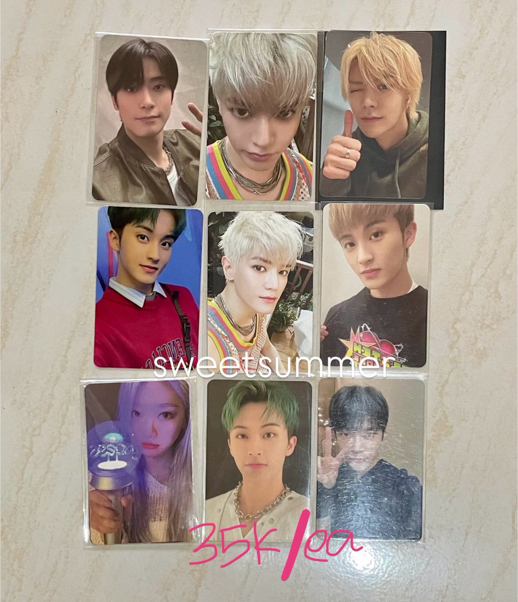 sweetsummerzz's tweet photo. WTS Clearence Sell

NCT U 127 Dream WayV 
PC Photocard

💰 on pics

✅ all good condi
✅ take beberapa dapet disc
✅ co 🍊
❌ adm 🍊

📍 Jateng

t. Johnny Taeyong Yuta Doyoung Kun Ten Jaehyun Winwin Jungwoo Mark Hendery Xiaojun Yangyang Jaemin Jeno Haechan Renjun Chenle Jisung https://t.co/ywEPcAkJPX