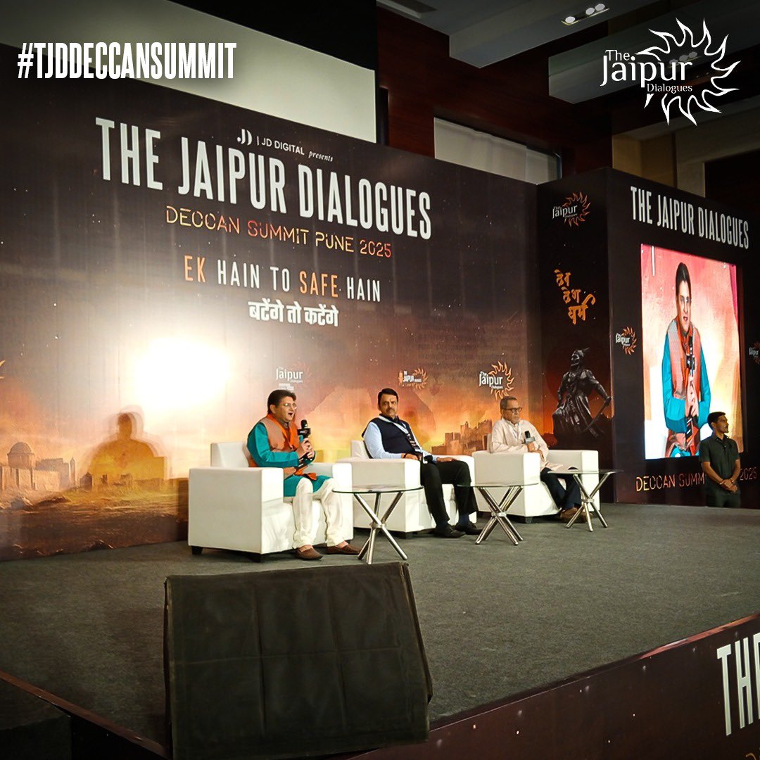 JaipurDialogues's tweet image. Deva Bhau is Here🔥

@Dev_Fadnavis 

#tjddeccansummit

Watch Here - youtube.com/live/OlKToG2xr…