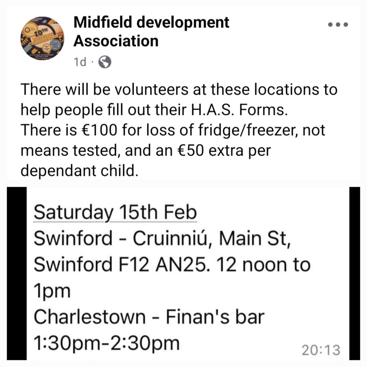 Charlestown Co Mayo (@charlestownmayo) on Twitter photo 