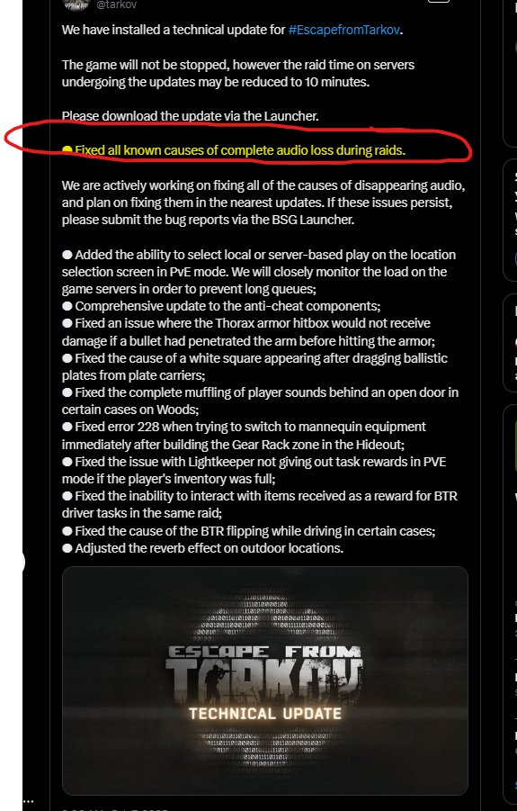 so.. <a href="/tarkov/">Escape from Tarkov</a>  that was a fucking lie