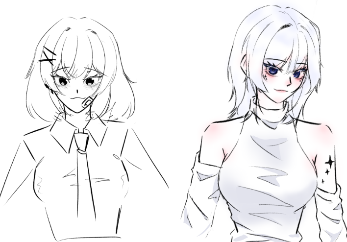 같은 날 같은 장소에서 그린 그림 차이