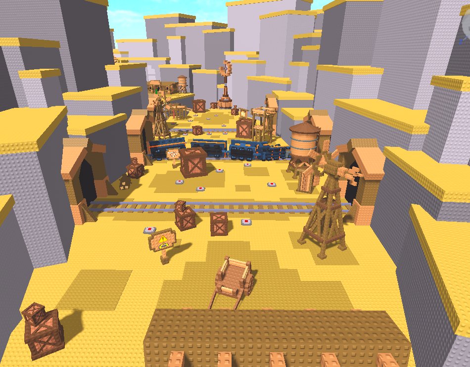 LXequals60's tweet photo. Tank Mates Wild West Map also by me #RobloxDev https://t.co/Ykgjwy7y7j