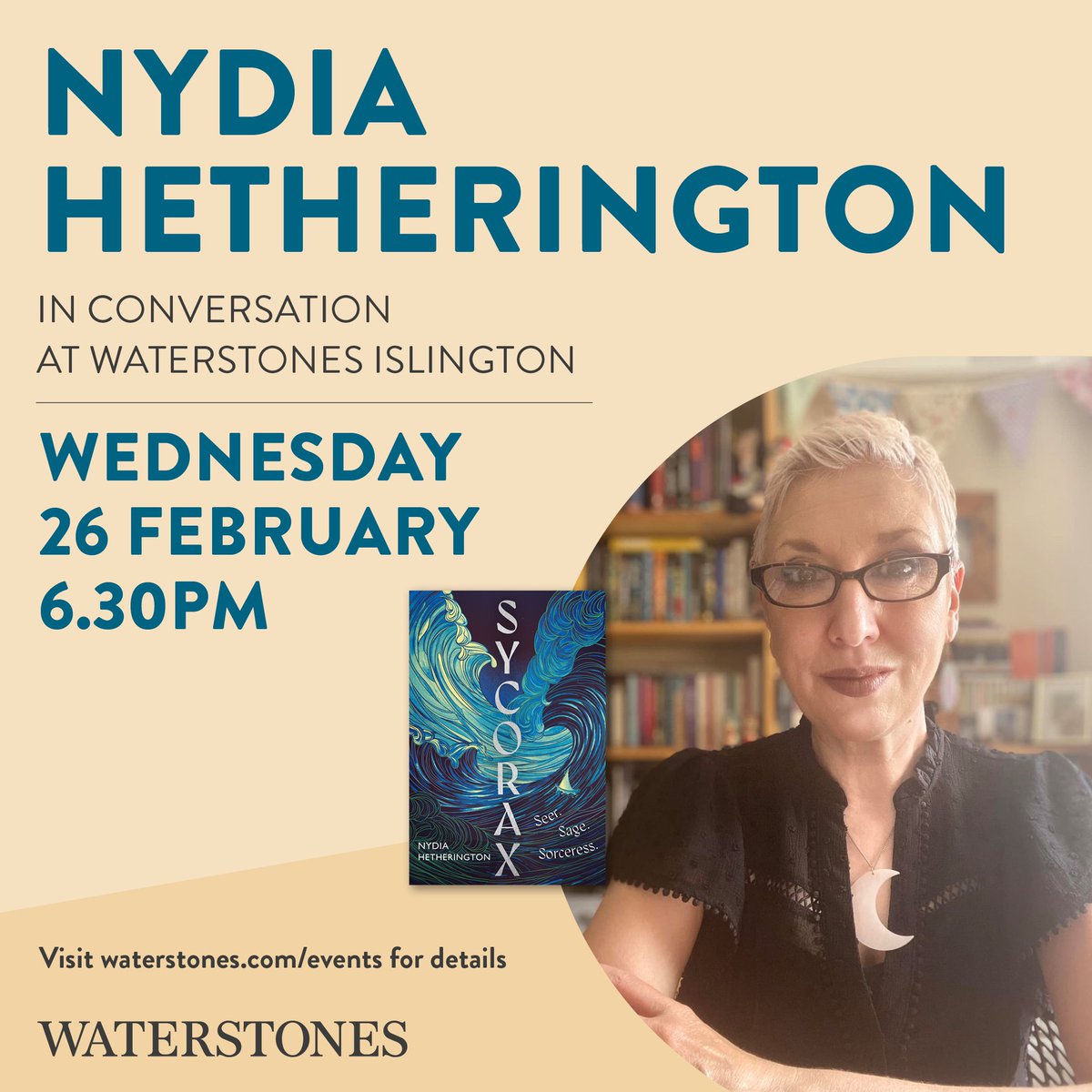 Nydia Hetherington (@nydiamadewords) on Twitter photo Join me <a href="/WstoneIslington/">Waterstones Islington</a> for the launch of SYCORAX. Early readers have blown me away, calling the book “beautiful. .” “Enchanting . .” “Magnificent..” Important” & even “A masterpiece” 🥹🙏🏼💙🌊 Wow! (I’m not 😭) Thank you! Tickets from £5 waterstones.com/events/sycorax… Join me <a href="/WstoneIslington/">Waterstones Islington</a> for the launch of SYCORAX. Early readers have blown me away, calling the book “beautiful. .” “Enchanting . .” “Magnificent..” Important” & even “A masterpiece” 🥹🙏🏼💙🌊 Wow! (I’m not 😭) Thank you! Tickets from £5 waterstones.com/events/sycorax…