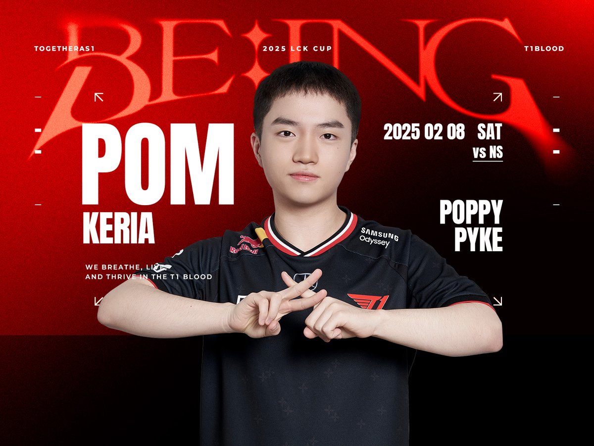 [2025 LCK CUP PLAY-INS vs NS]

데뷔 5주년, 역천괴, POM.🐶

5th debut anniversary, our Legendary Genius Monster and POM!🐶

#TogetherAs1 #T1WIN