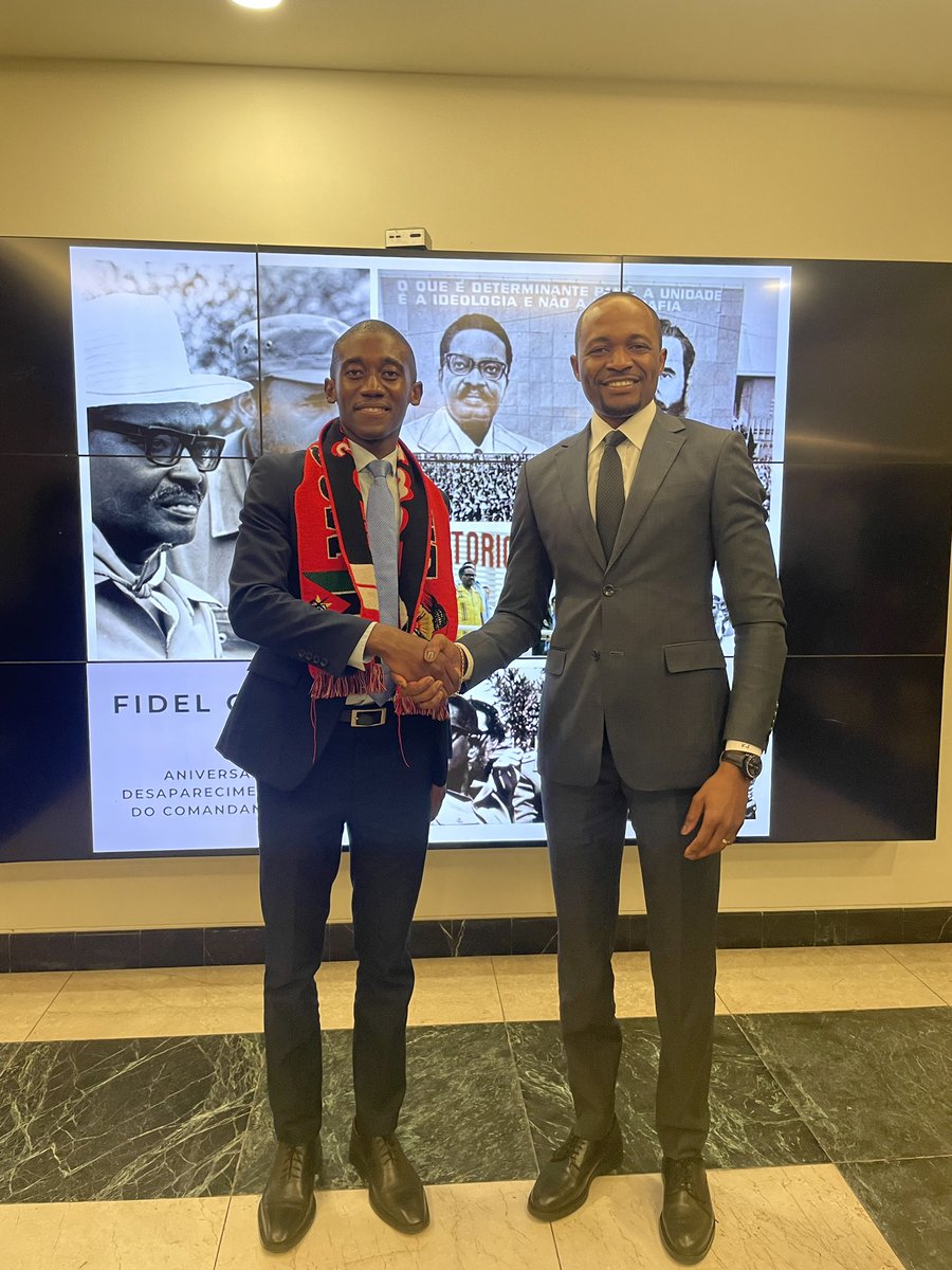 SheldonMaduela's tweet photo. Proud to have represented Mozambique 🇲🇿 at the #BiennaleLuanda 2023! An incredible opportunity to engage with leaders across Africa on peace, youth empowerment, and innovation. Grateful to UNESCO, African Union and Government of Angola. #LuandaBiennale #Youth4Peace https://t.co/EQHH6WvHmE