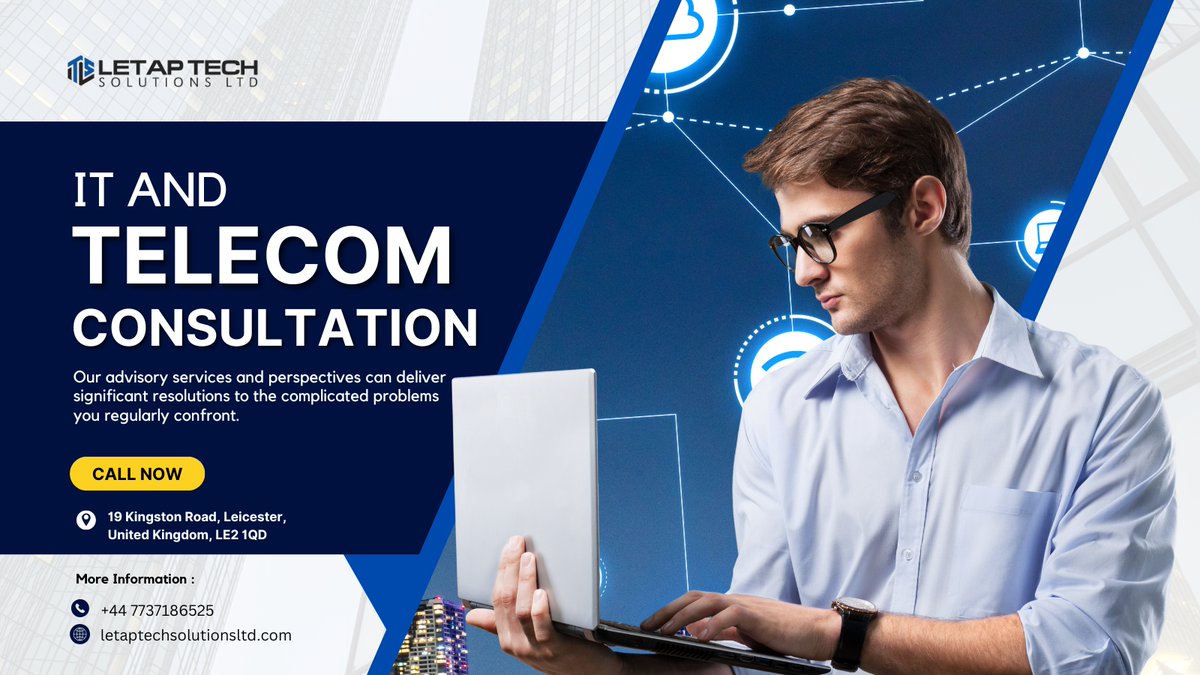 letaptech's tweet image. Simplifying IT &amp;amp; telecom for a smarter business! 🖥️🔗 #SimplifyTech #ITSupportExperts #FutureReady

Learn More :  letaptechsolutionsltd.com