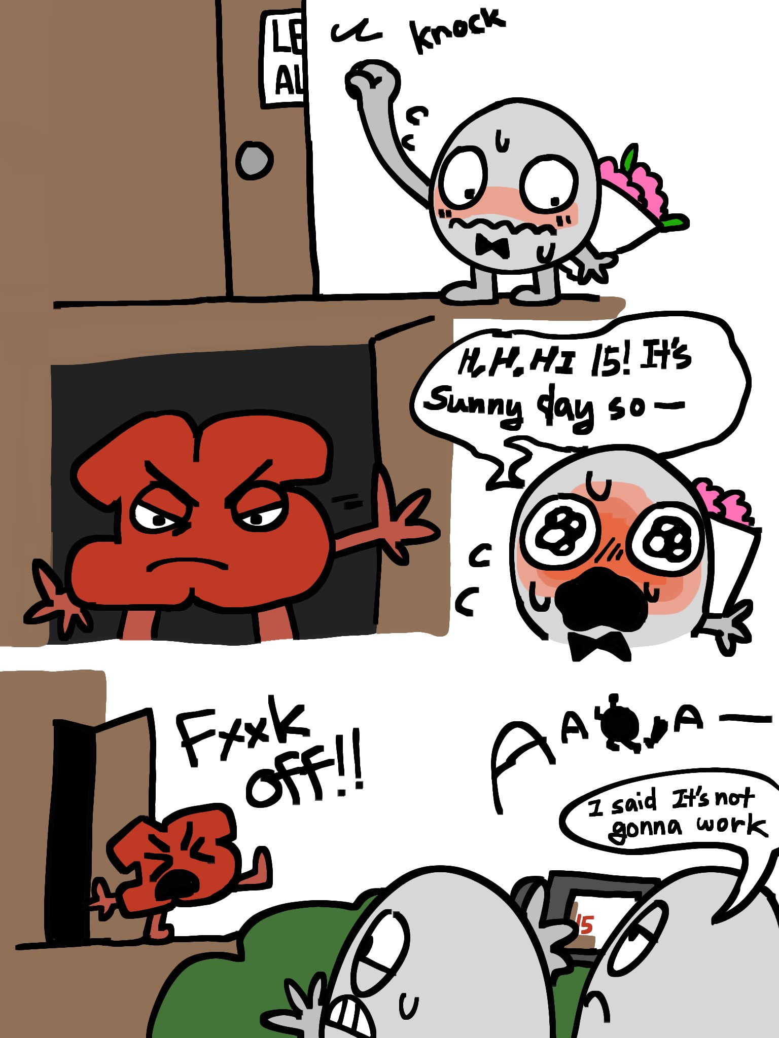 Brokentooth on X: bfdi xfohv 2763 sub video spoiler I cant believe what  jnj did in the video... t.cogeXFKdrgAH  X