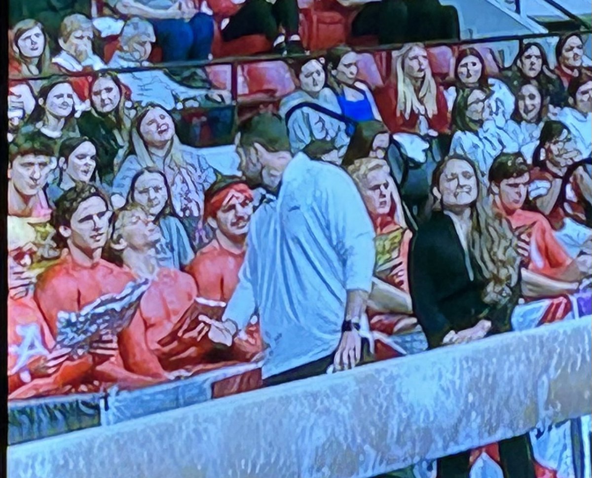 coachhsara's tweet photo. Garrett in Dad mode with these guys😭 https://t.co/lDMcKcAm9V